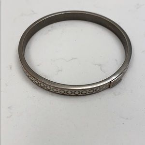 Coach bangle bracelet